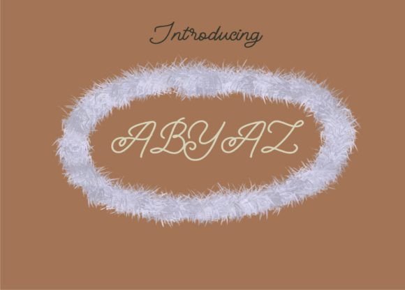 Abyaz: A Handwritten Font That Makes Your Brand Feel Human