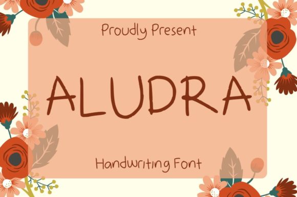 Aludra: A Sweet Handwritten Font for Digital Charm