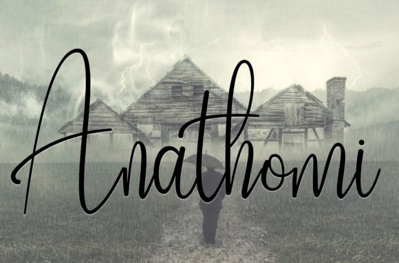 Anathomi: A Handwritten Font That Feels Like It Belongs