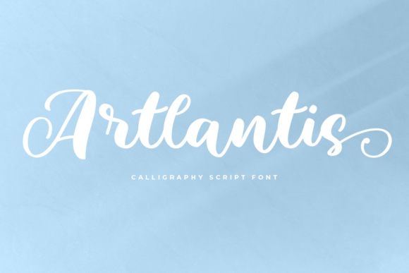 Artlantis Handwritten Font for Crafters & Small Shops