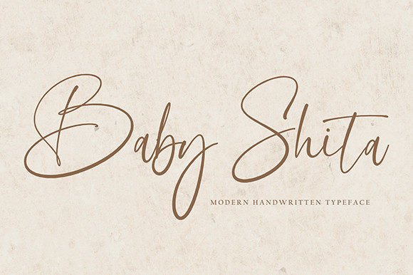 Baby Shita: A Sweet Handwritten Font for Warm, Trustworthy Branding