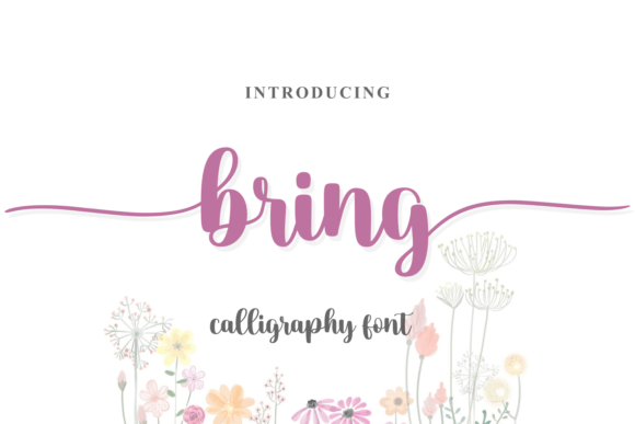 Bring: A Classy Handwritten Font for Real Branding Work