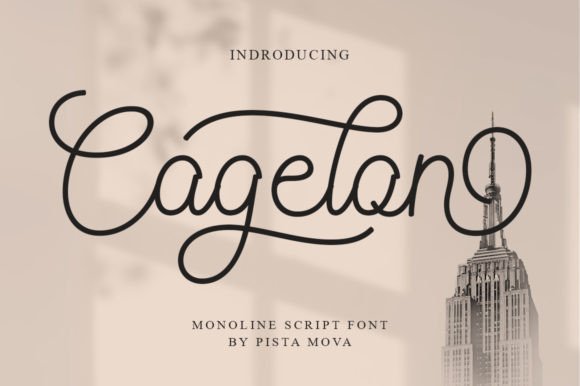 Cagelon: A Whimsical Handwritten Font for Digital Branding