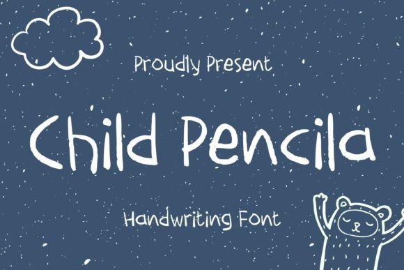 Child Pencila: A Friendly Handwritten Font for Crafters & Sellers