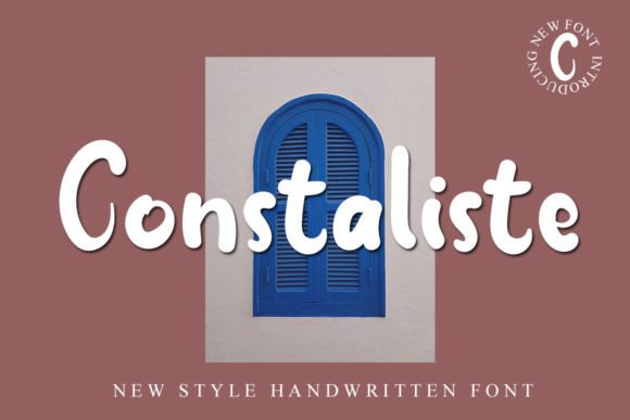 Constaliste: A Joyful Script Typeface for Digital Branding