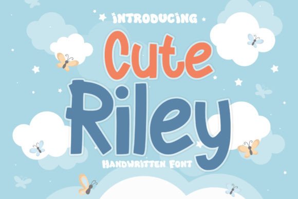 Cute Riley: A Friendly Handwritten Font for Digital Brands