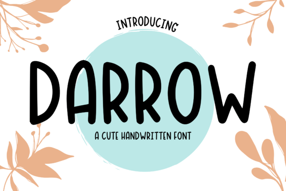 Darrow: A Playful, Professional Font for Small Business Brands