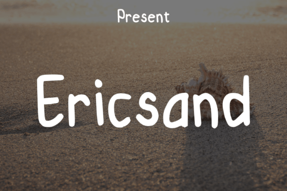 Ericsand: A Modern Script Typeface for Elegant Branding