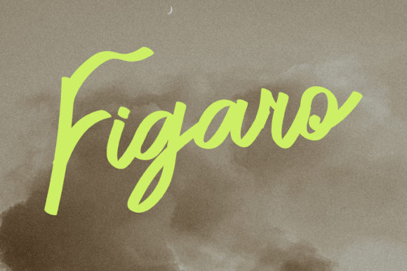 Figaro: A Delicate Handwritten Font for Thoughtful Branding