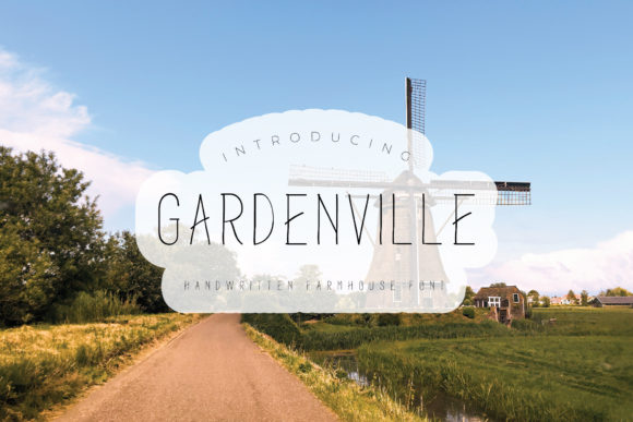 Garden Ville: A Handwritten Font That Builds Brand Warmth
