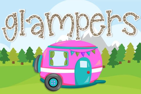 Glampers: A Chunky Handwritten Font That Holds Its Own