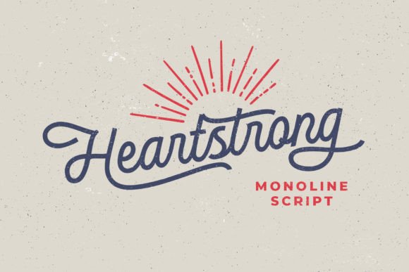 Heartstrong: A Script Font That Feels Like a Thoughtful Pause