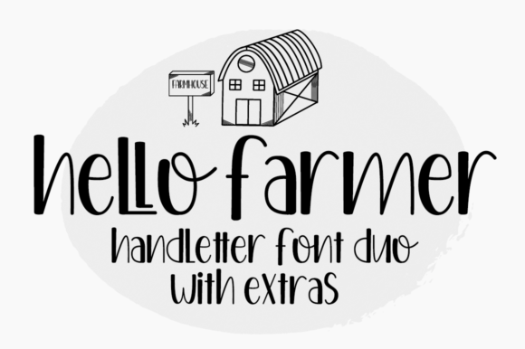 Hello Farmer Duo: A Whimsical Script Font for Editorial Charm