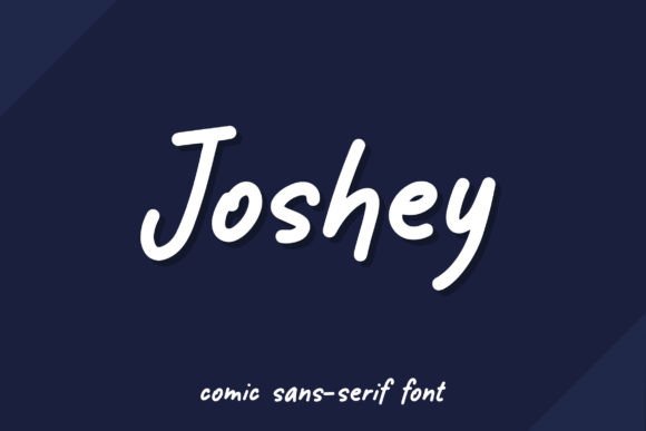 Joshey: A Handwritten Font That Feels Like a Campaign Secret
