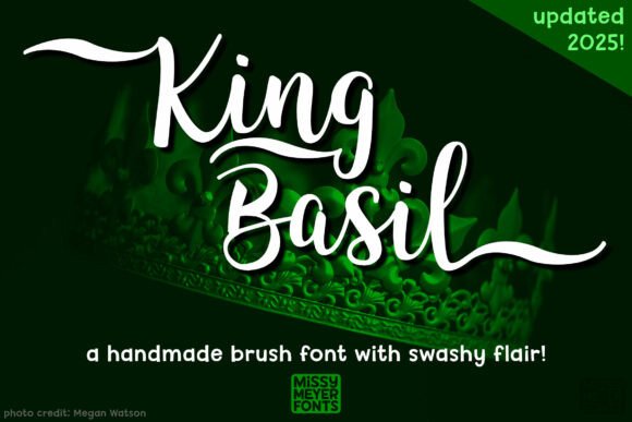 King Basil: A Thoughtful Script Font for Editorial Warmth