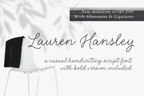 Lauren Hansley: A Script Font That Breathes With Your Editorial Voice