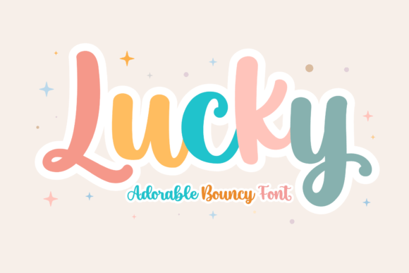 Lucky: A Sweet Handwritten Font for Digital Brand Moments