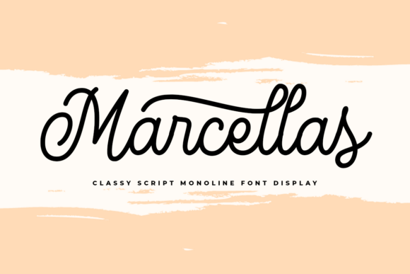Marcellas: A Classy Handwritten Font for Small Business Branding