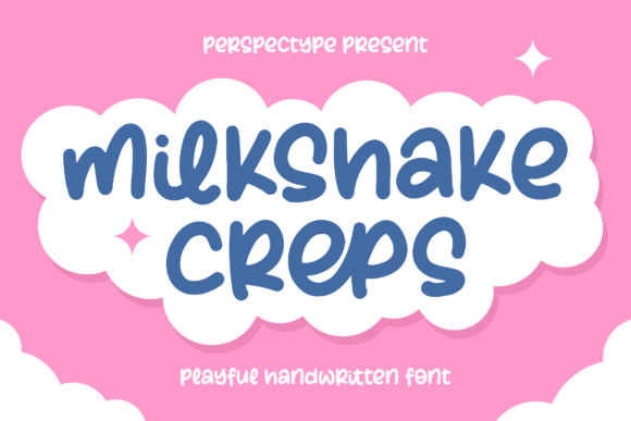 Milkshake Creps: A Friendly Script Font for Scroll-Stopping Brand Content
