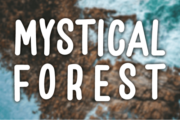 Mystical Forest: A Handwritten Font That Feels Like a Breath of Fresh Air