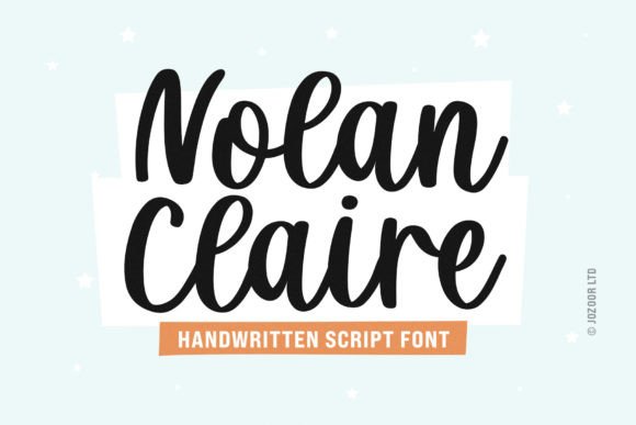Nolan Claire: A Modern Handwritten Font for Polished Branding