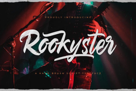 Rookyster: A Handbrush Script Font That Elevates Digital Branding