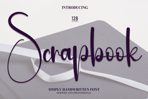 Scrapbook: A Handwritten Font That Feels Like Home