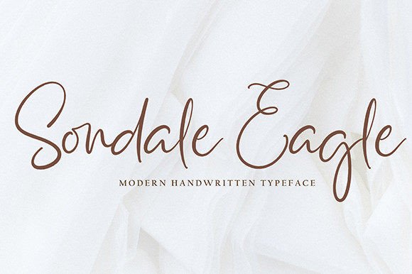 Sondale Eagle: A Refined Script Font for Editorial Warmth