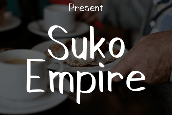 Suko Empire: A Modern Script Font for Thoughtful Editorial Design