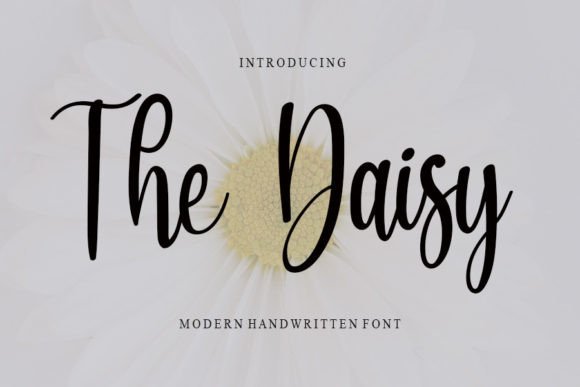The Daisy: A Handwritten Font That Makes Your Brand Feel Human