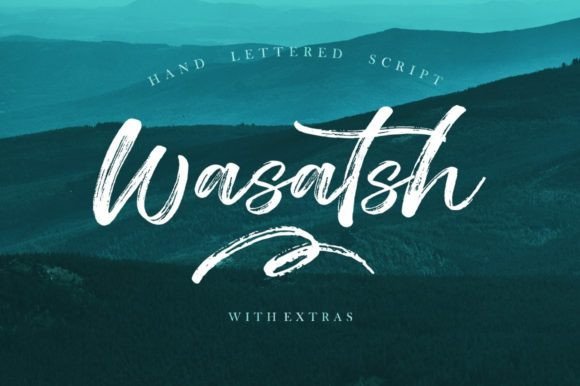 Wasatsh: A Modern Handwritten Font for Real Business Branding